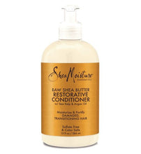 Load image into Gallery viewer, SHEA MOISTURE Raw Shea Butter Restorative Conditioner Product Bottle