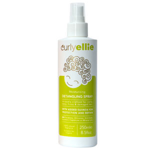 CURLY ELLIE Moisturising Detangling Spray Product Bottle