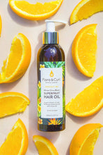 Load image into Gallery viewer, FLORA &amp; CURL African Citrus Superfruit Hair Oil Product Bottle
