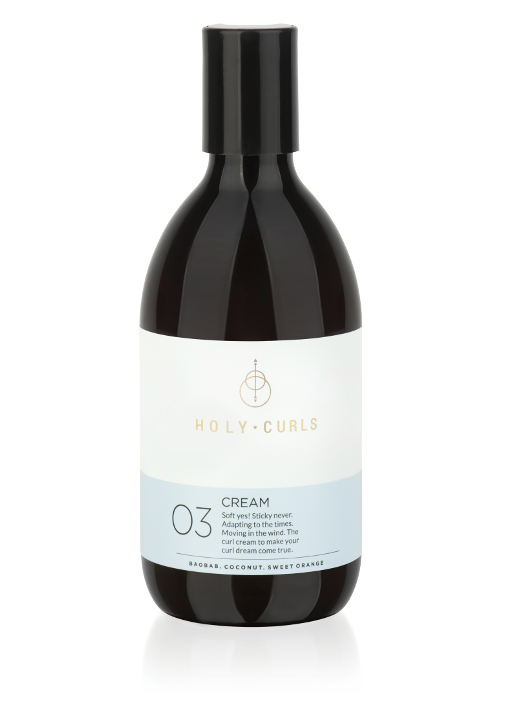 HOLY CURLS Cream Product Bottle