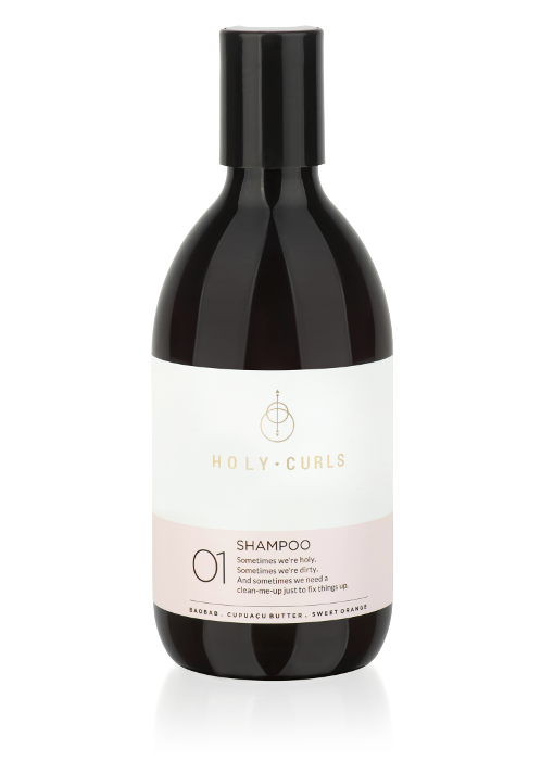 HOLY CURLS - Shampoo Product Bottle