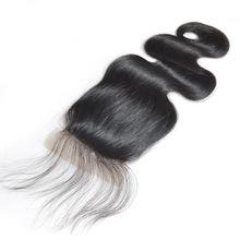Load image into Gallery viewer, LONDON VIRGIN HAIR Luxury Transparent Lace Free Part Closure
