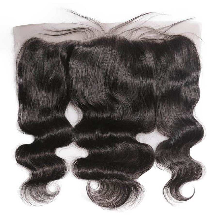 LONDON VIRGIN HAIR Luxury HD Swiss Lace Free Part Frontal 13X4