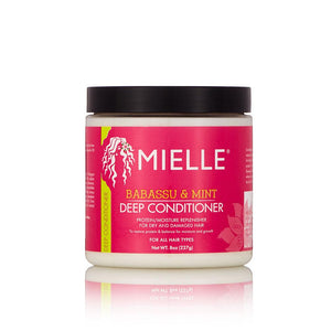 MIELLE ORGANICS Babassu Oil & Mint Deep Conditioner (227g)