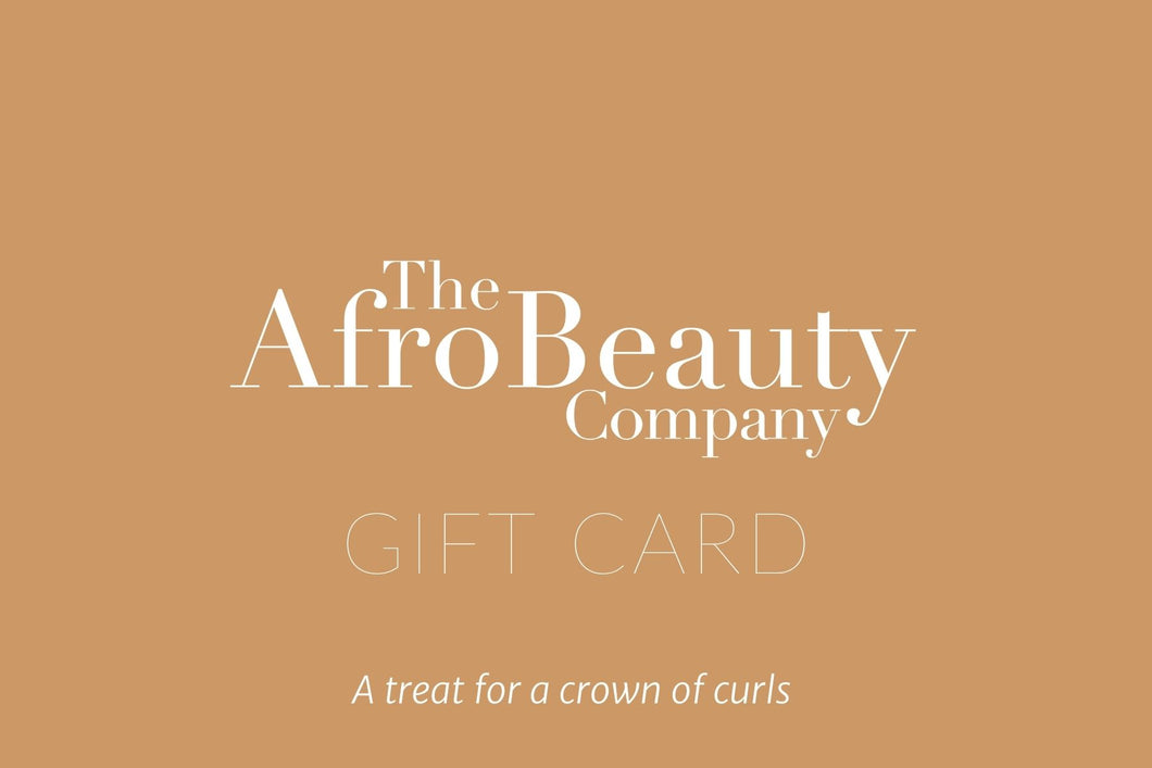 The Afro Beauty Gift Card